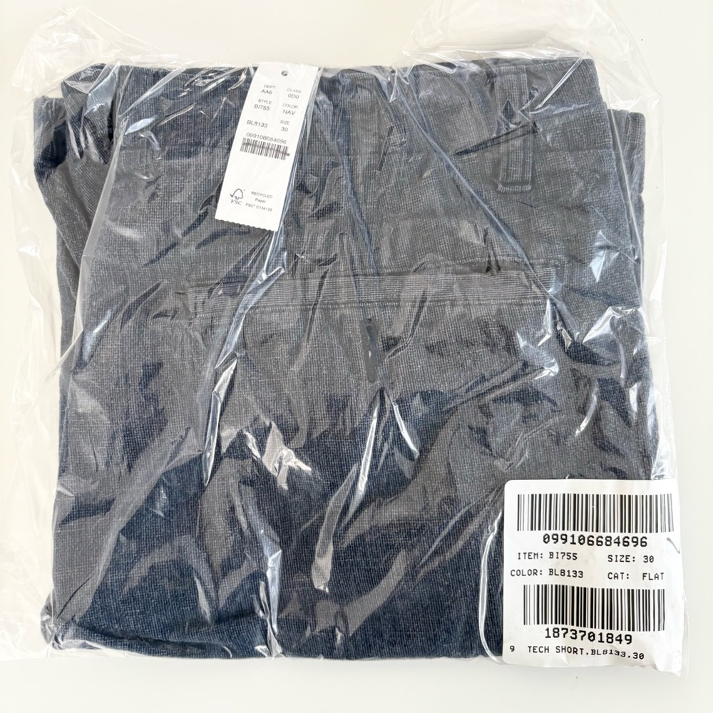 NWT J. Crew 9" Broken-in Gramercy Short Heathered Blue - Picture 4 of 4